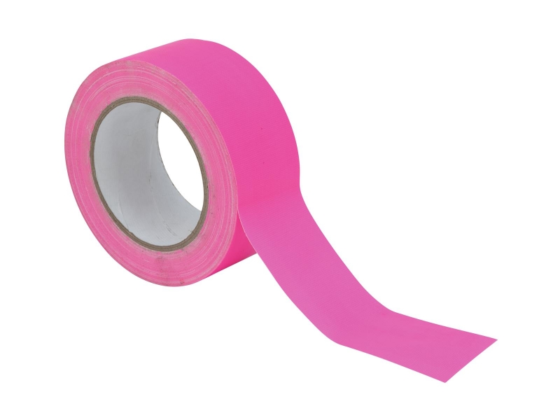 Gaffa Tape 50mm x 25m neon-pink uv active