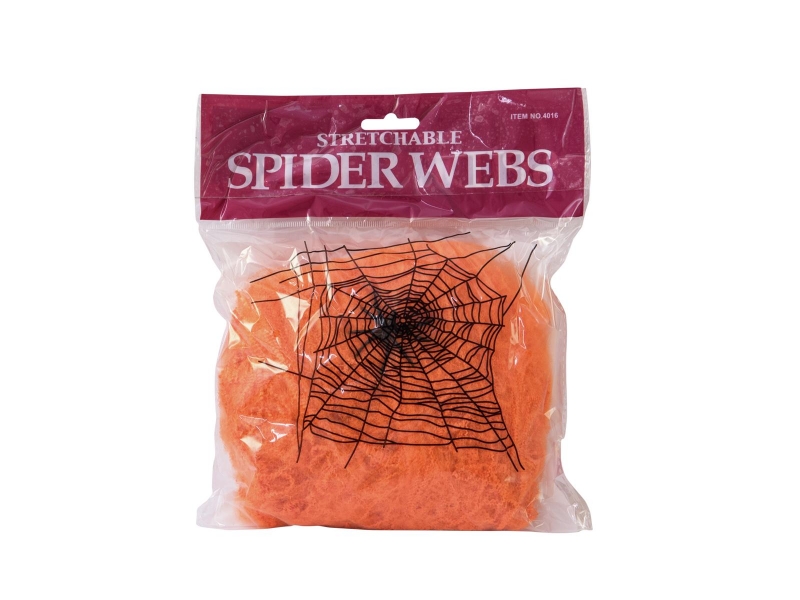 Halloween spider web orange 20g UV active