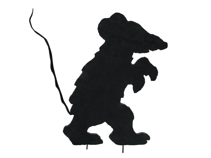 Silhouette Creepy Mouse, 56cm