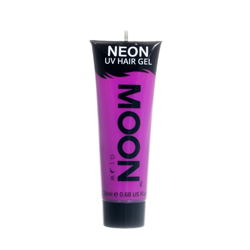 Neon UV hair gel intense purple 20 ML