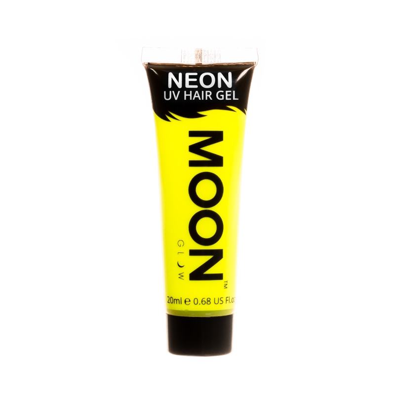 Neon UV hair gel intense yellow 20 ML