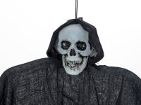 Halloween Figure Black Skeleton, Glow in the Dark