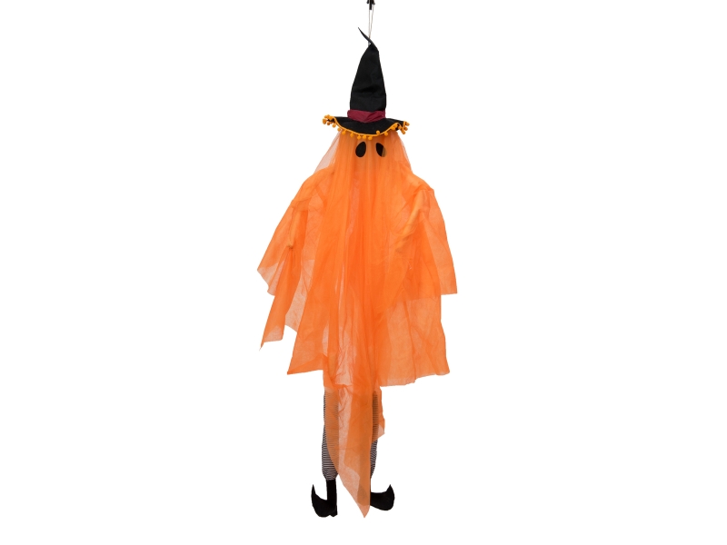 Halloween Figure Ghost with Witch Hat