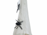 Halloween Figure Skull in Spider Web