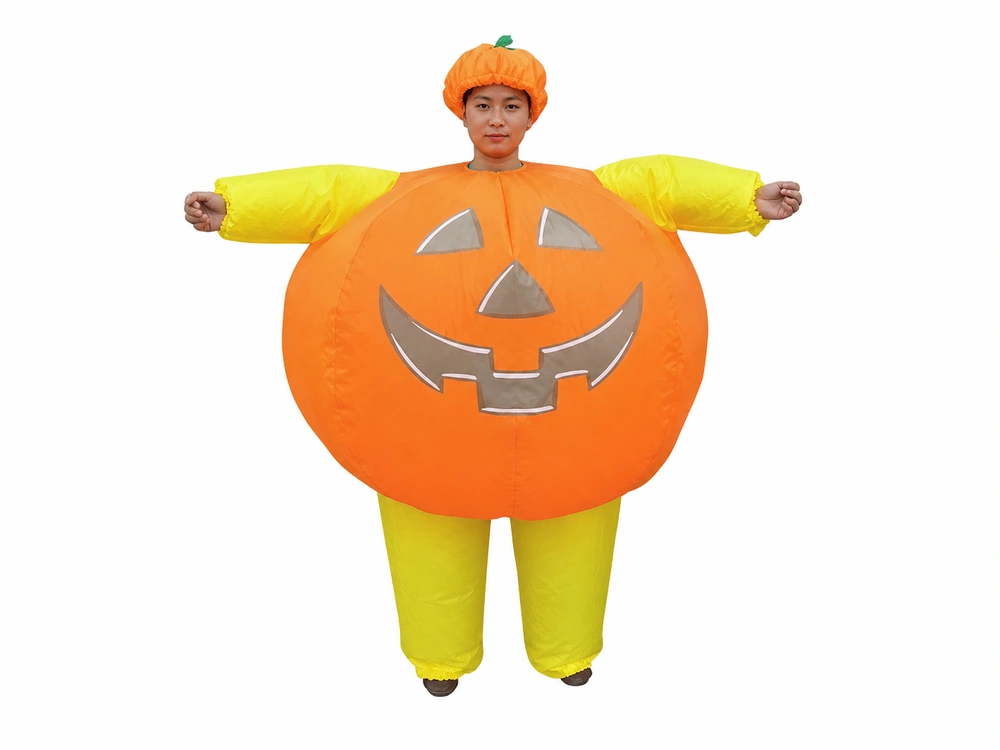 Inflatable costume Pumpkin man