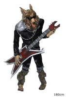 Wolf met gitaar 180cm