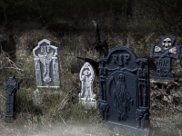 Halloween Tombstone Set "Cemetary" 6 delig