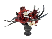 Halloween Table Deco, Roses, 28cm