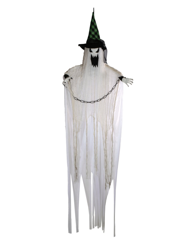 Halloween Ghost, hanging, animated, 183cm