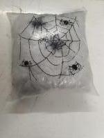 spinnenweb 50 gr + 2 spinnen