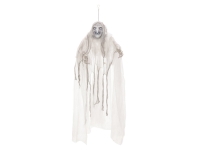 Halloween Witch, white, 170x50x20cm