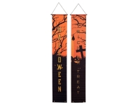 halloween banner haunted house 30X80CM