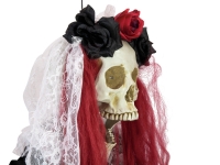 Halloween Figure Skeleton La Catarina, animated, 100cm