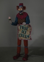 Neon Ice Cream Clown 180CM