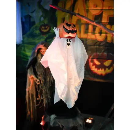 Halloween Pumpkin Ghost, animated, 110cm