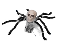 Halloween Pop-Up Spider, animated, 45cm
