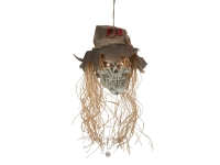 Halloween Scarecrow Skull, 70cm