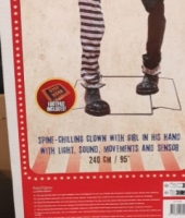 Sinistere clown 240 cm