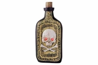 Fles met doodskop Poison