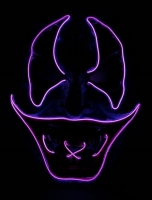 Masker Clown met licht