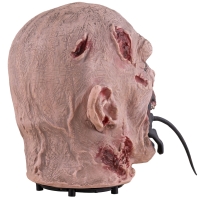 Zombiehoofd Eet Rat Animatronic