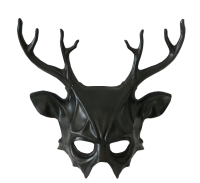 Oogmasker Gewei Zwart
