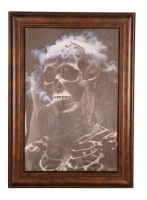 Schilderij Ghostly Skull LED