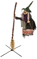 Wicked Warning Witch Animatronic