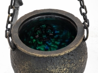 Witch's Bubbling Cauldron Animatronic 145 cm