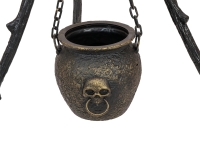 Witch's Bubbling Cauldron Animatronic 145 cm