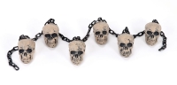 Skull & Chain Garland &ndash; 1,8 Meter