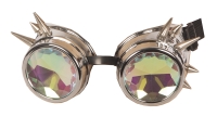 Steampunk Kaleidoscope Goggles Zilver
