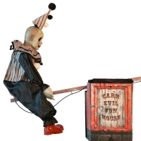 2 Clowns op wip 125 cm animatronic