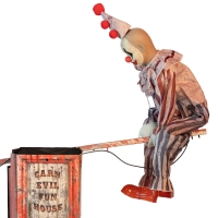 2 Clowns op wip 125 cm animatronic